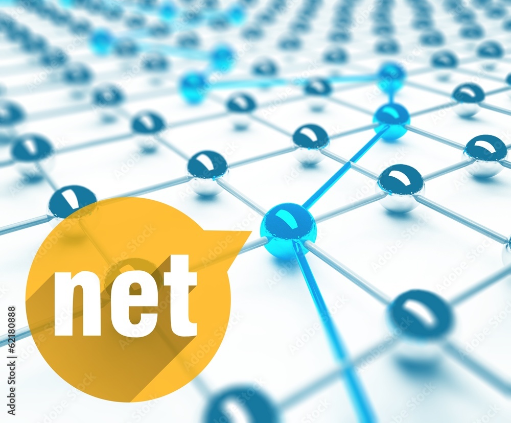 Net. Conception of network and communication