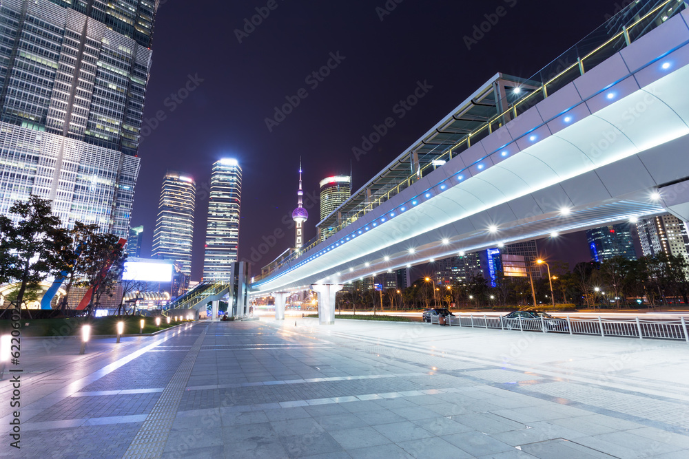 现代城市夜景