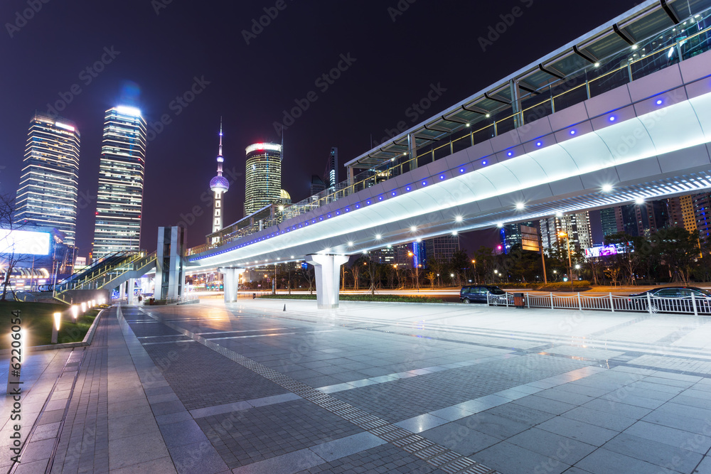 现代城市夜景