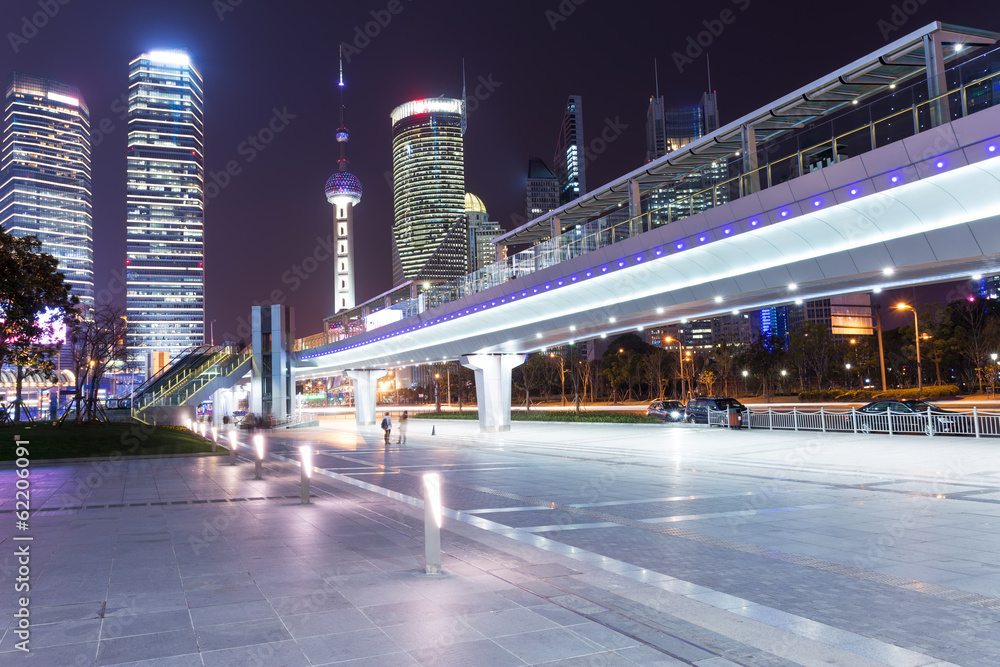 现代城市夜景