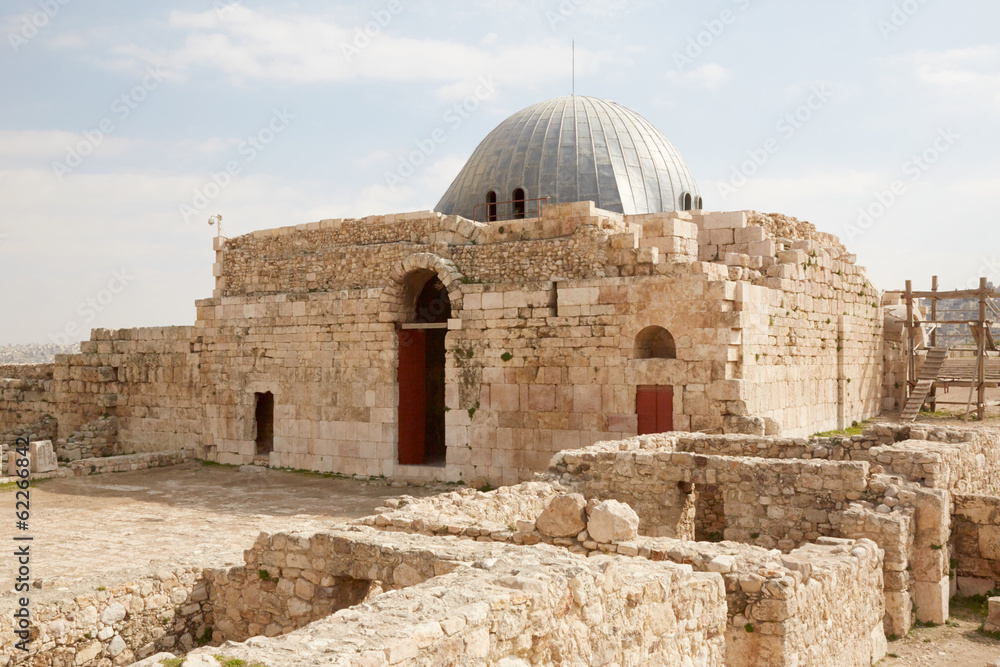 The Umayyad Palace in Amman, Jordan