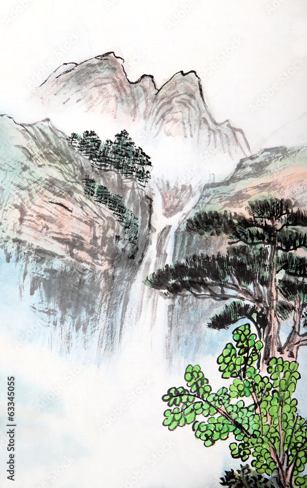 中国传统绘画，山水