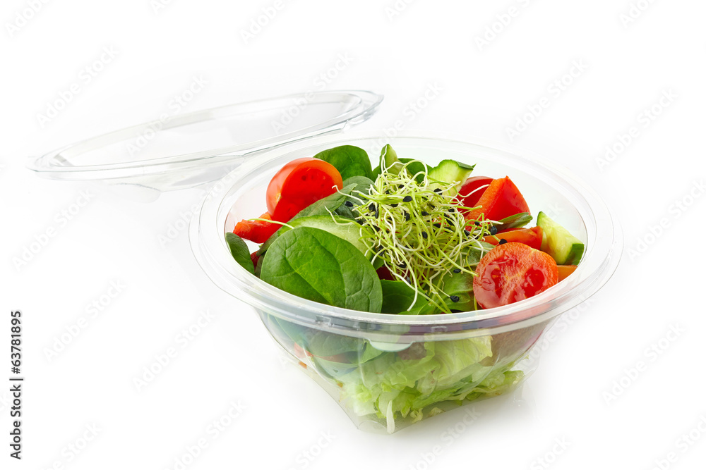 fresh vegetable salad