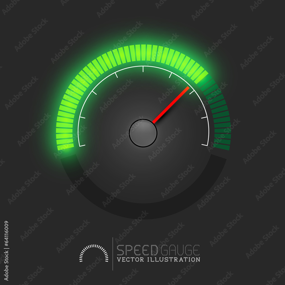 Speed Meter Vector