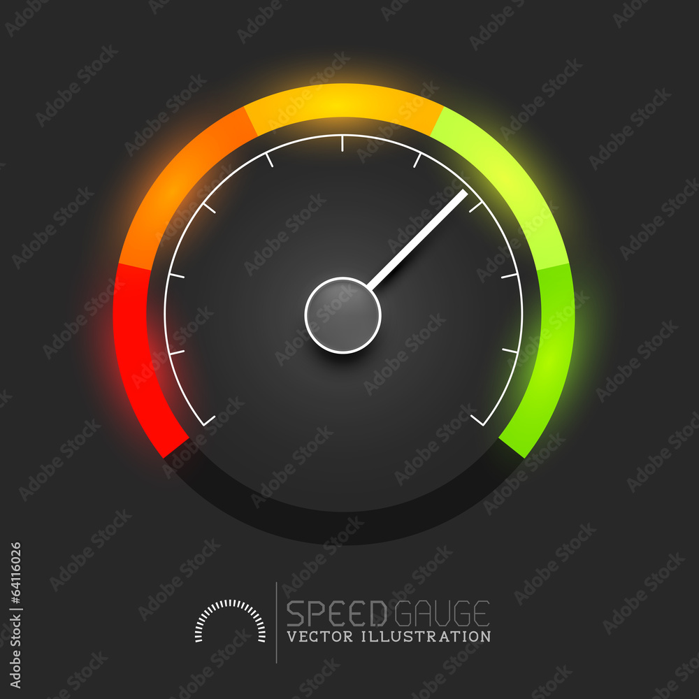 Speed Meter Vector