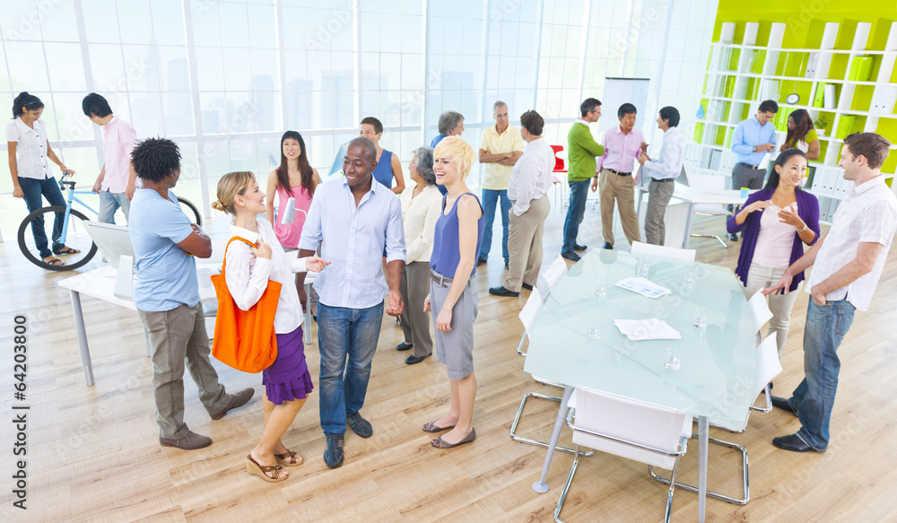 Group of Business People in the Office