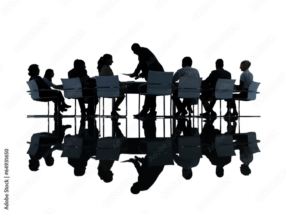 Group of Business People Meeting