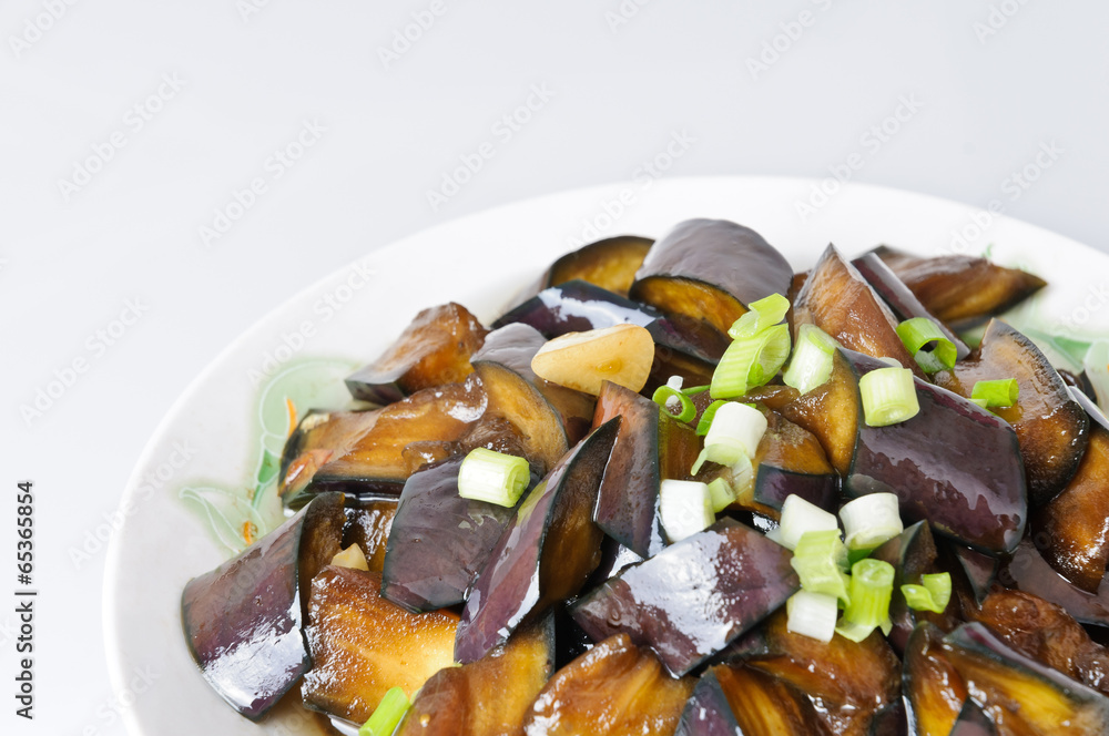 Braised eggplant, Chinese food