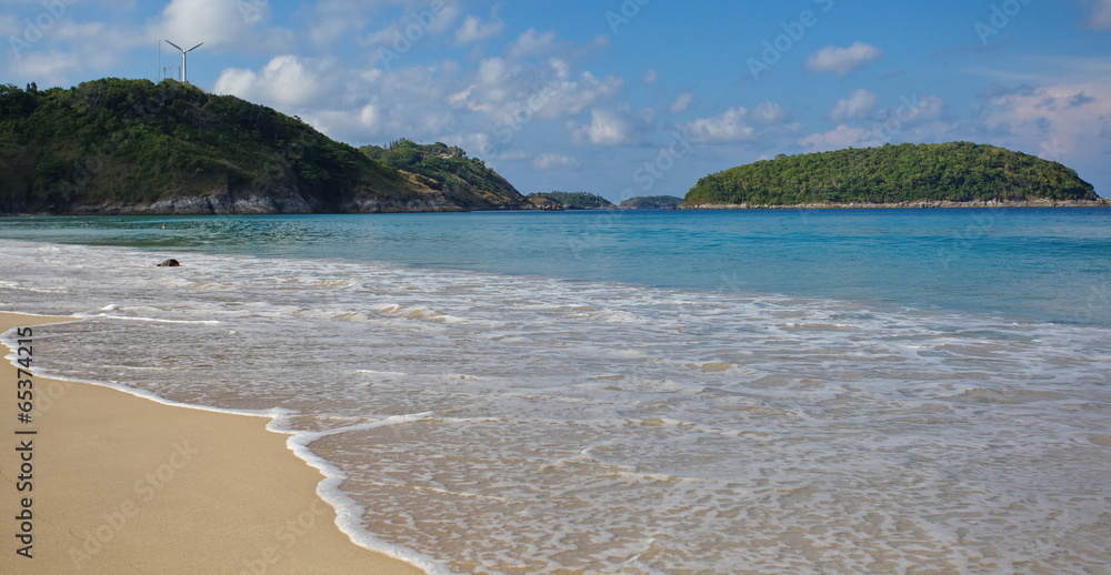 泰国普吉岛奈汉海滩的美丽海景