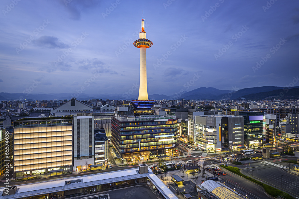 日本京都天际线