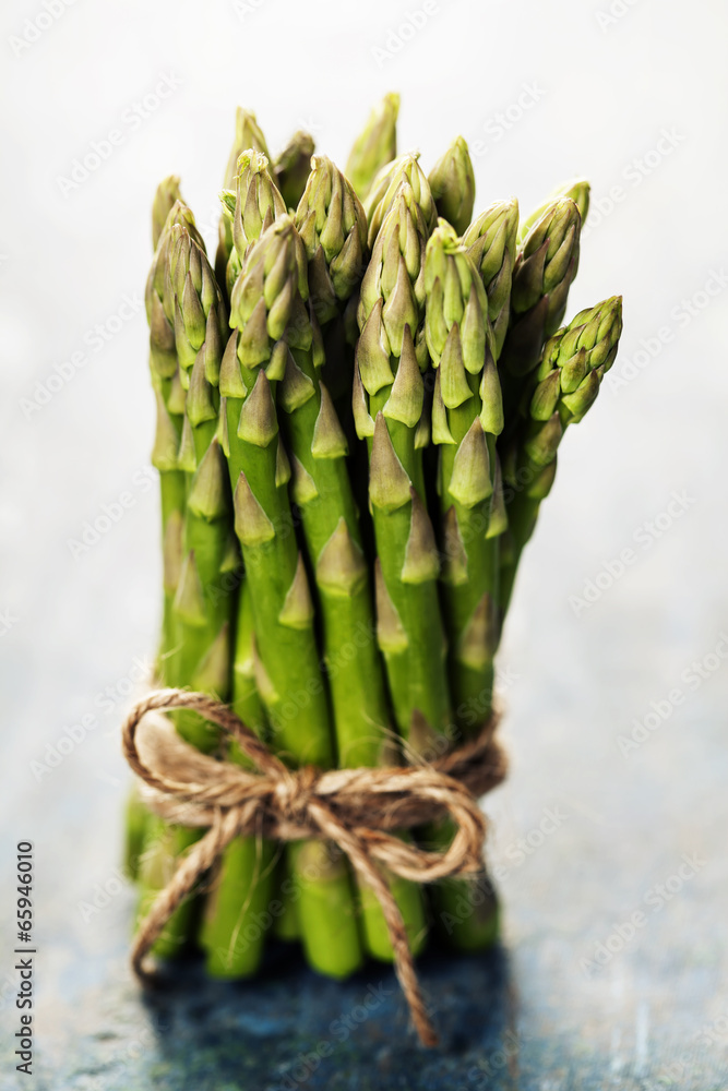 Bunch of fresh asparagus