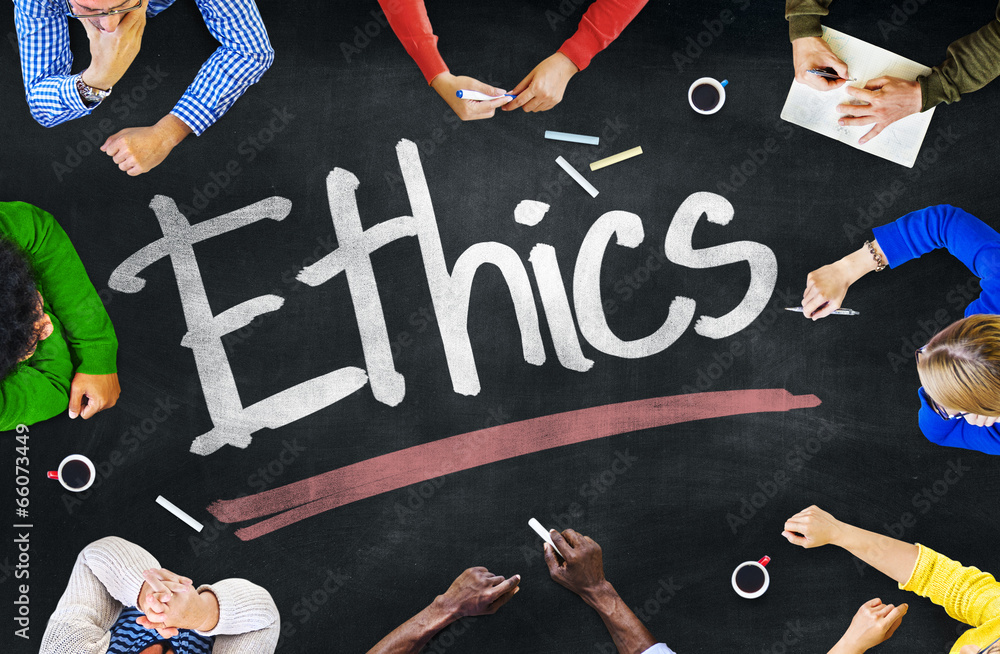 People Working and Ethics Concept