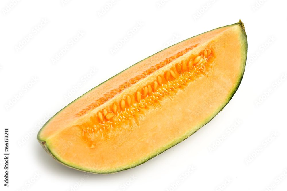 Slice of cantaloupe