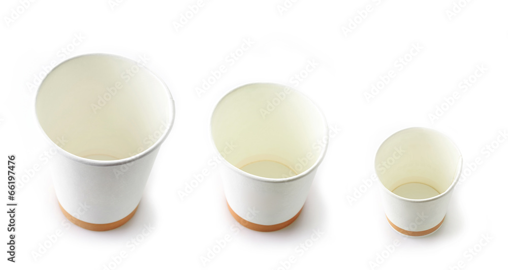 paper take away coffee cups