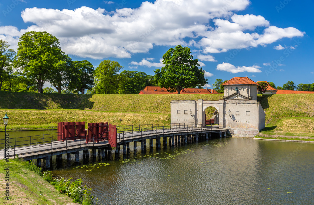 Entrance to Kastellet, a fortress in Copenhagen