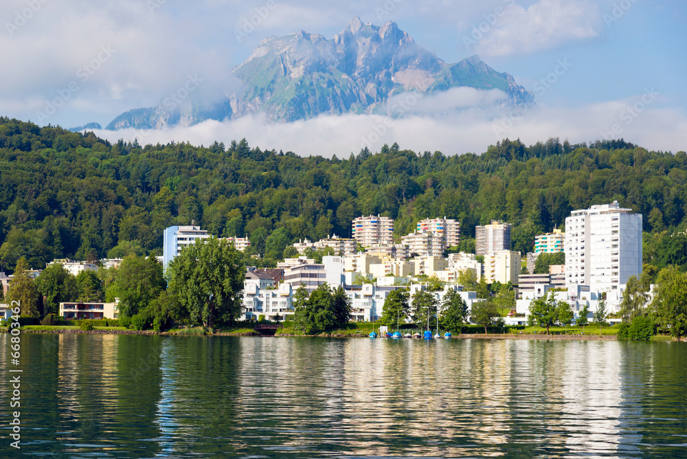 Wohnsiedlung am Vierwaldstättersee