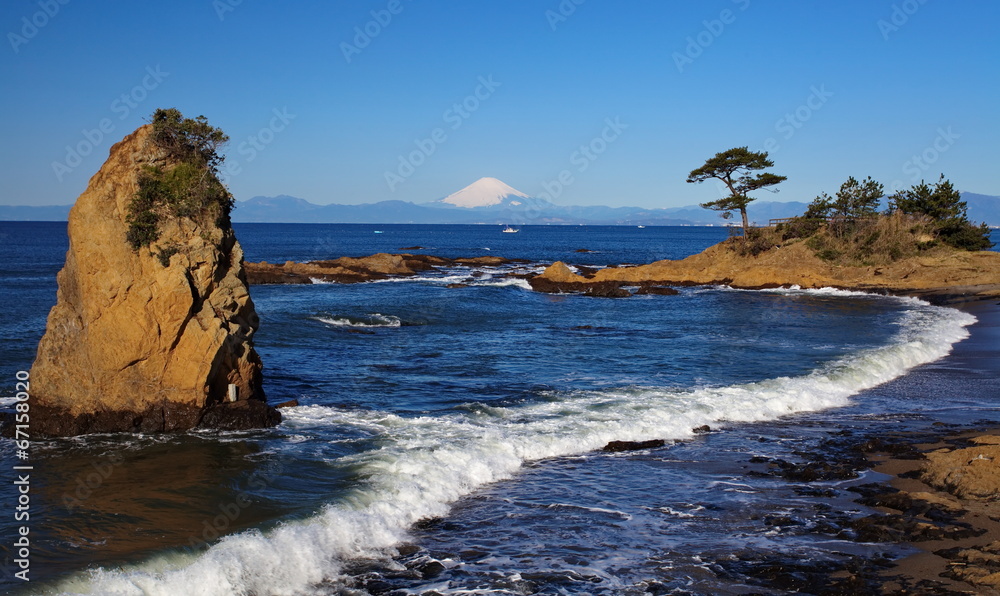 日本富士山海景