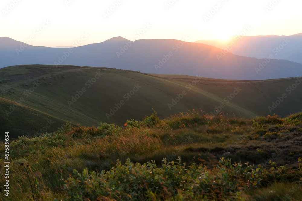 山脉景观