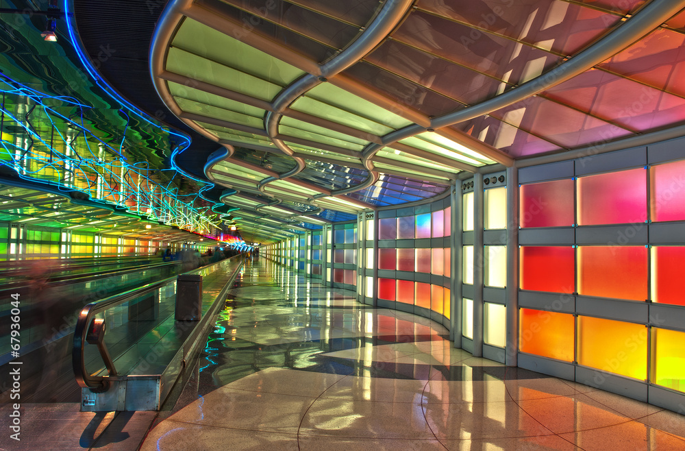 Passenger Tunnel, Chicago OHare Airport