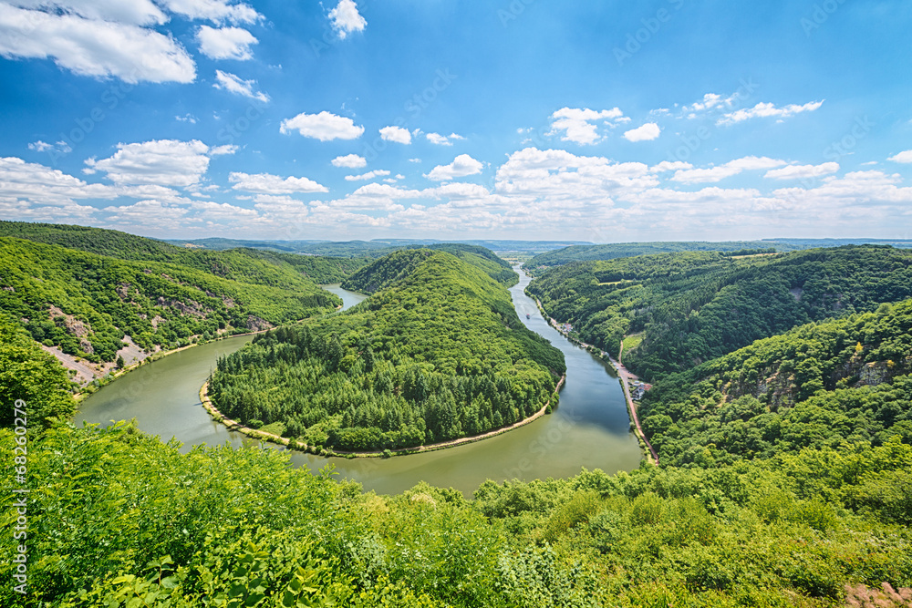 Saarschleife Summer View