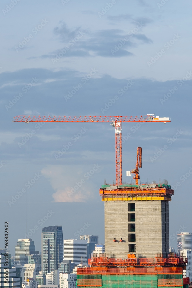 泰国曼谷市在建建筑