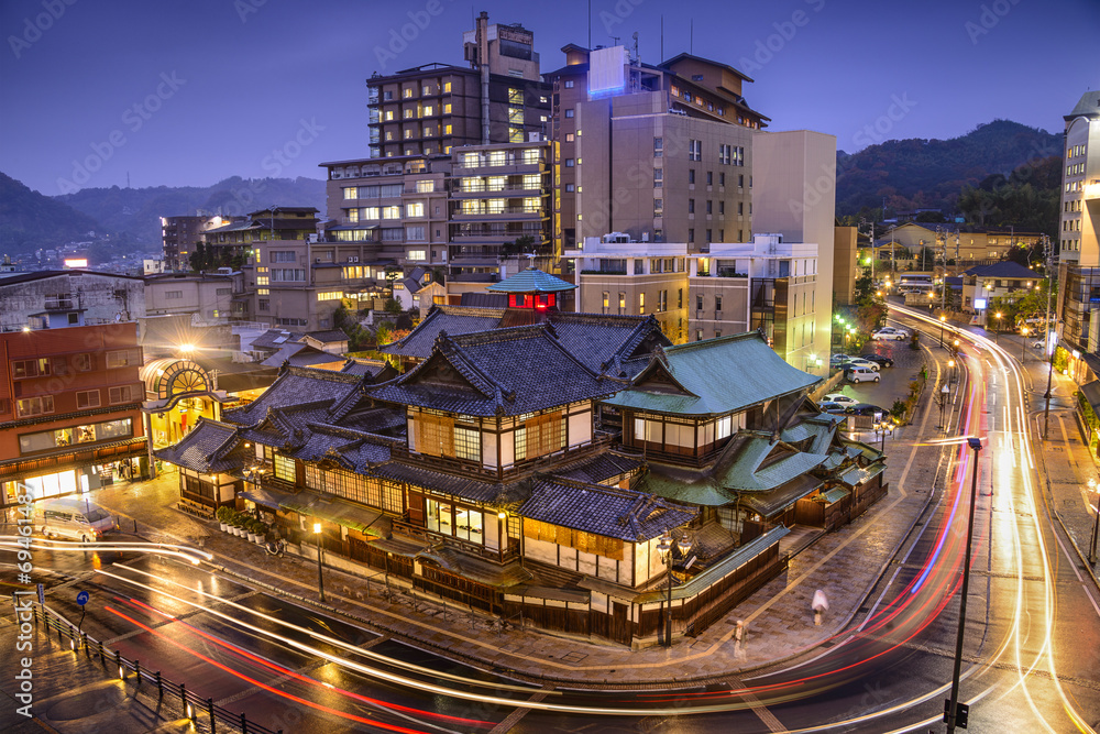 松山，日本城市景观