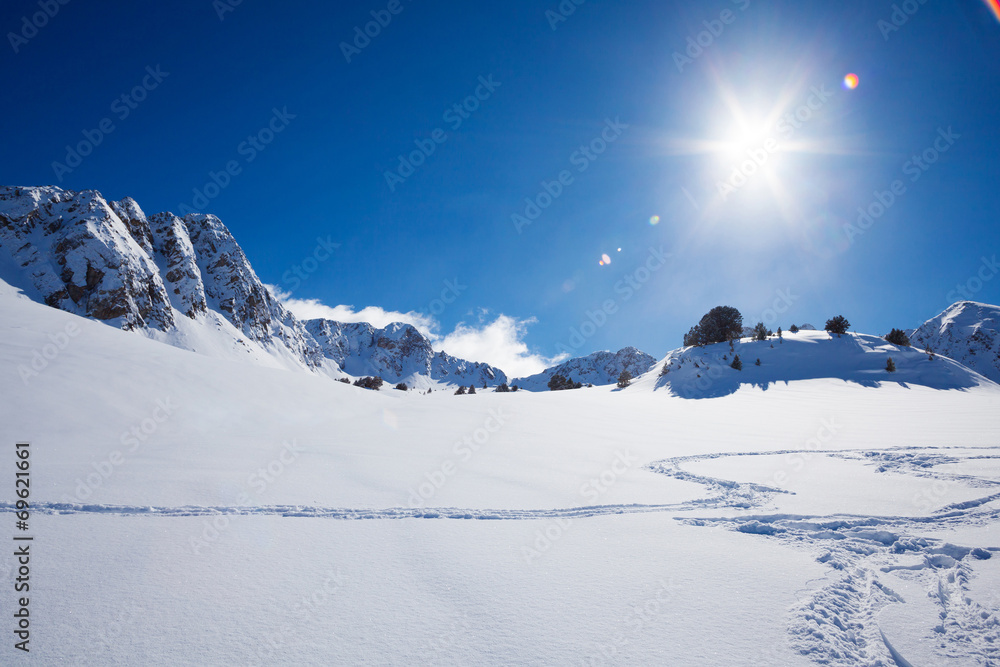 山与雪