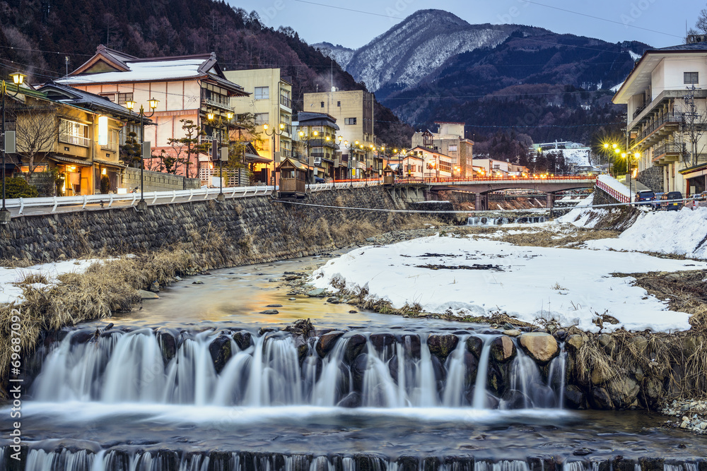 日本长野市涩谷温泉