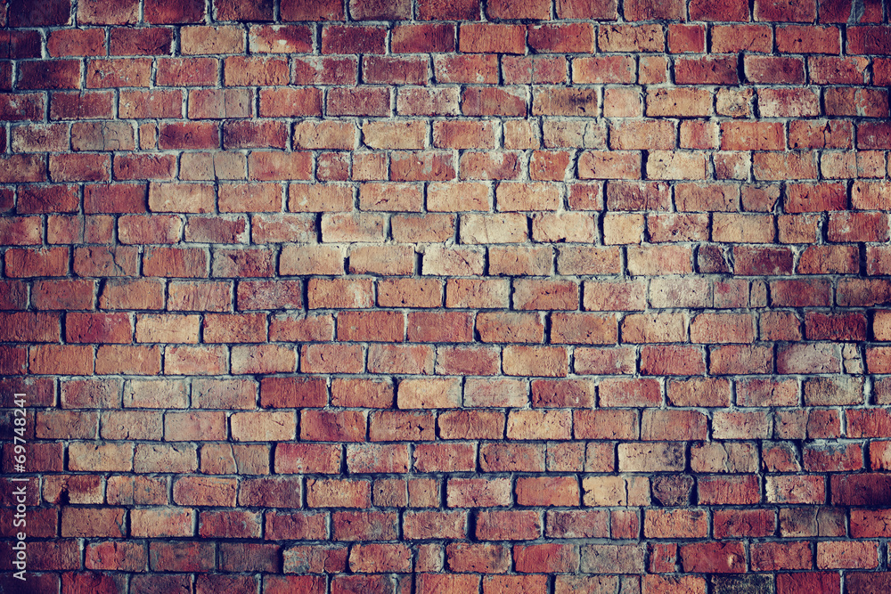 Classic Beautiful Textured Brick Wall