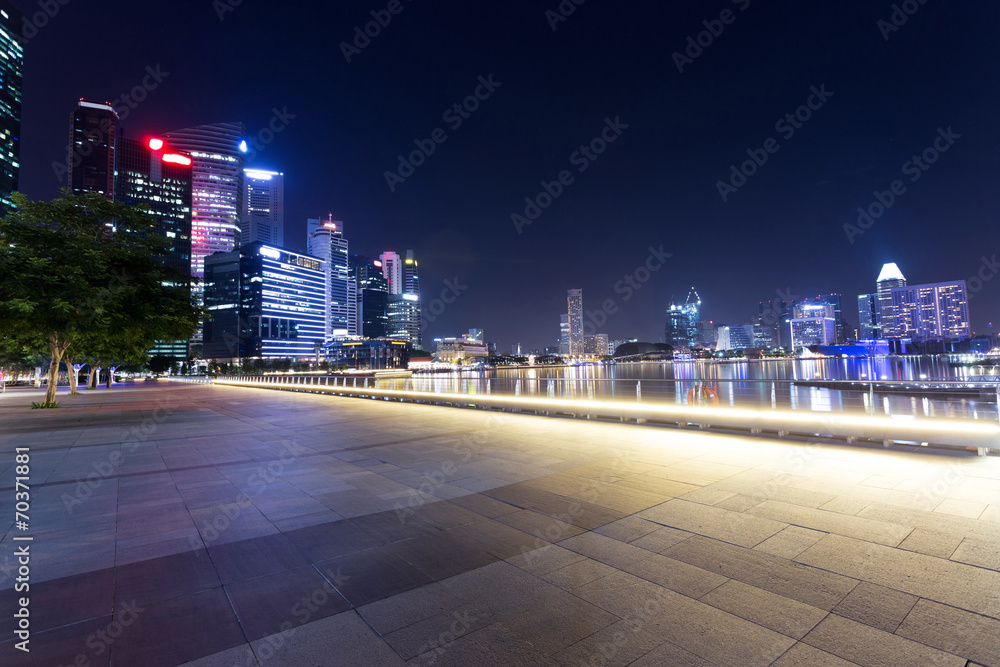 繁华城市夜景