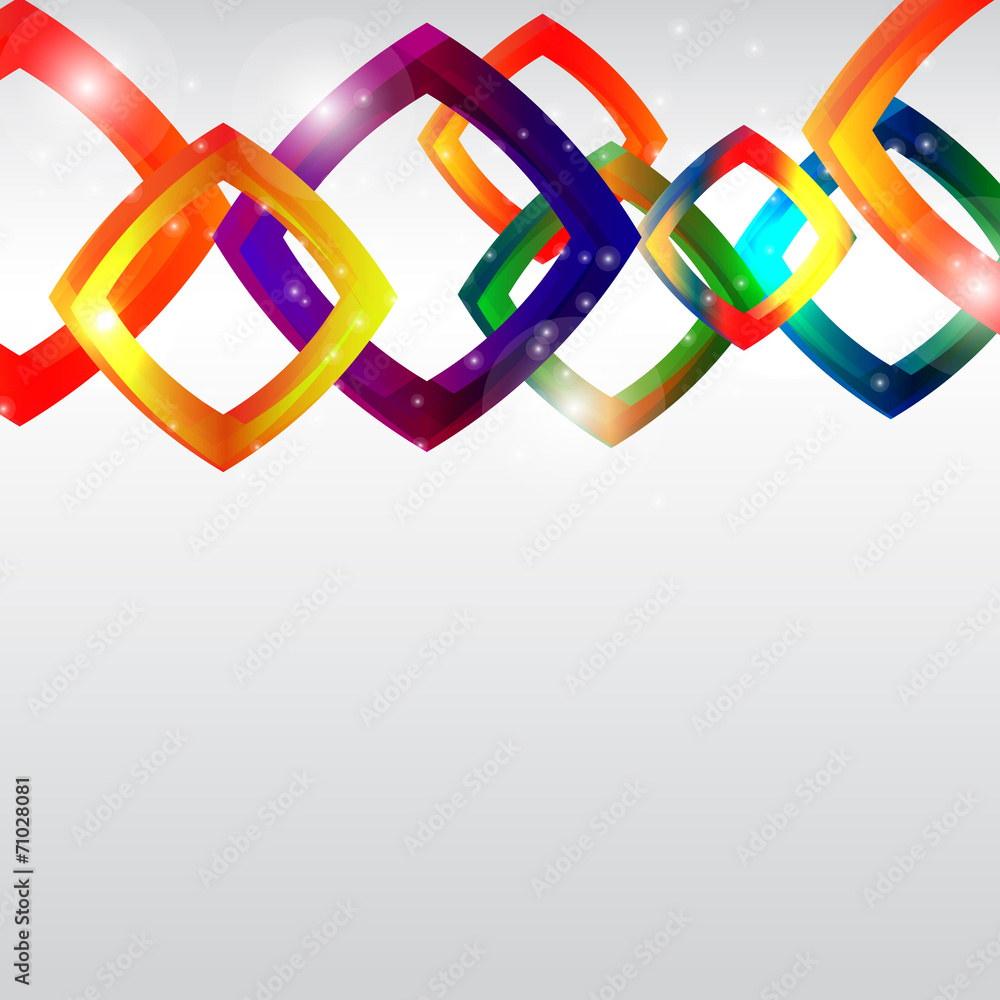 Abstract Bright Background Vector Illustration