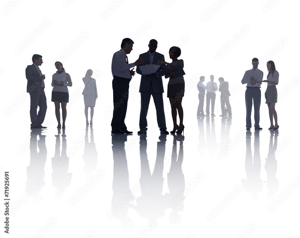 Group of Business People Meeting