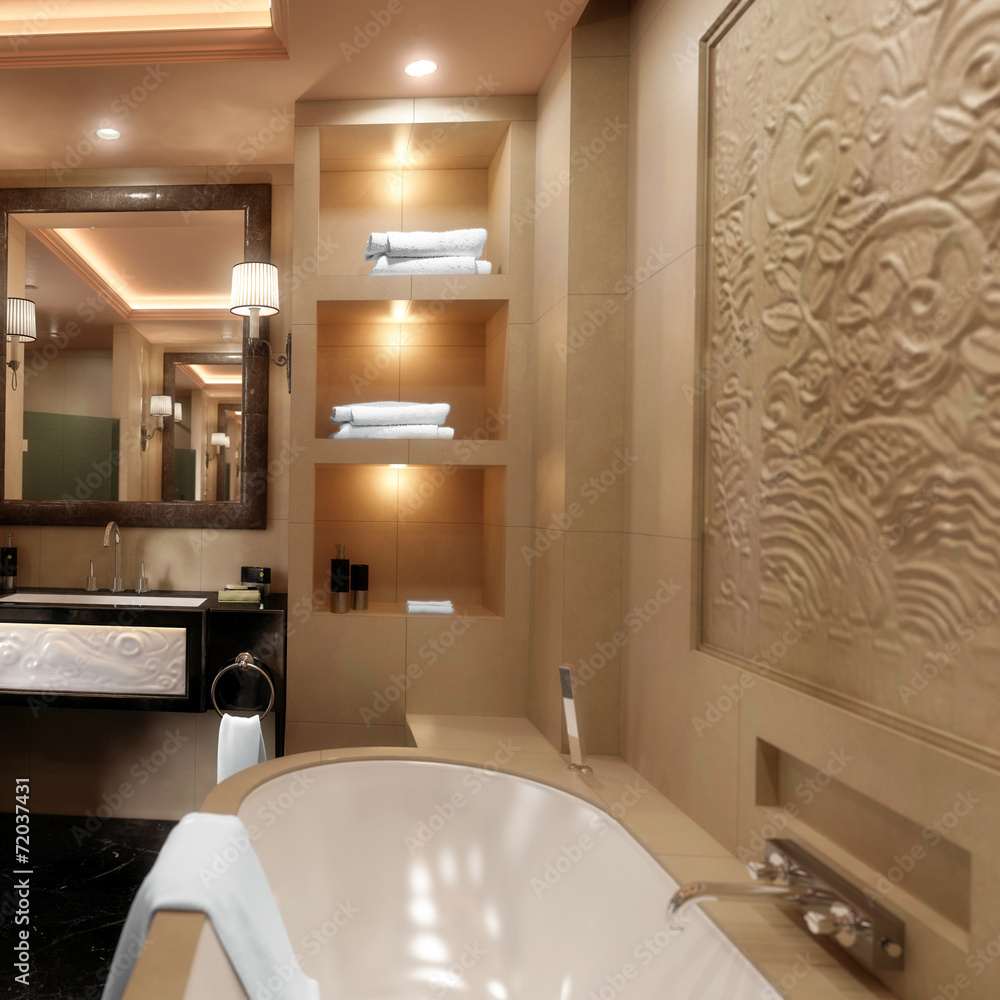 Luxury Bathroom (focus)