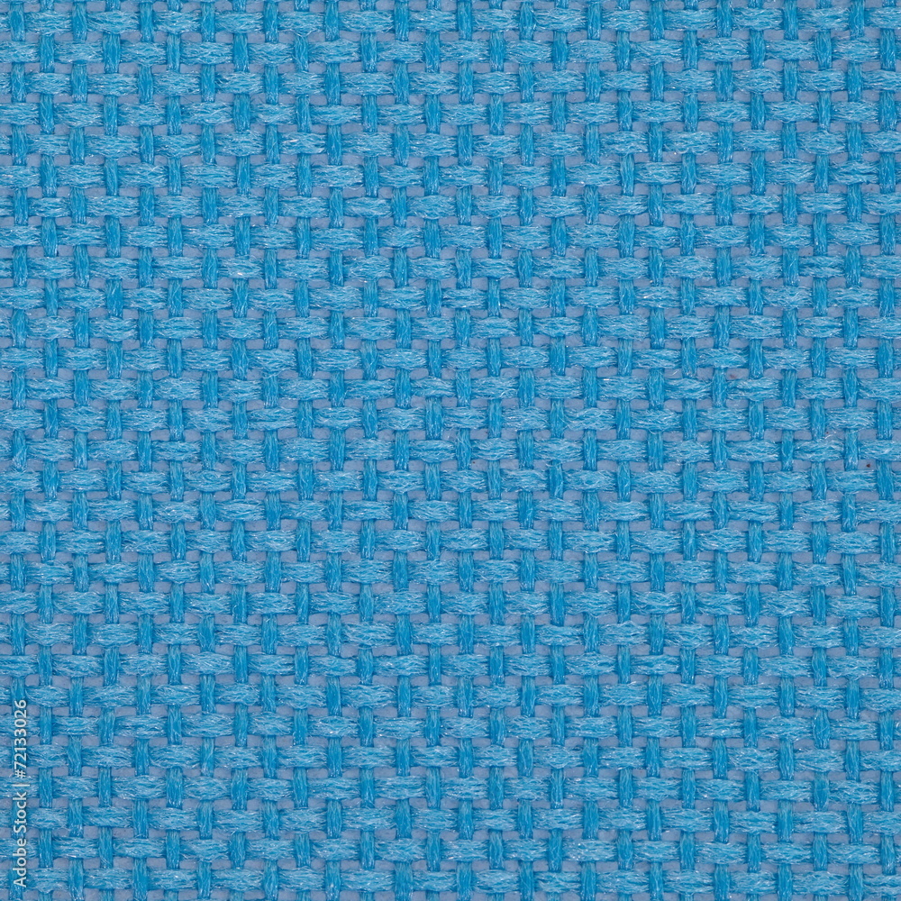 Close - up Blue PVC mesh pattern background seamless