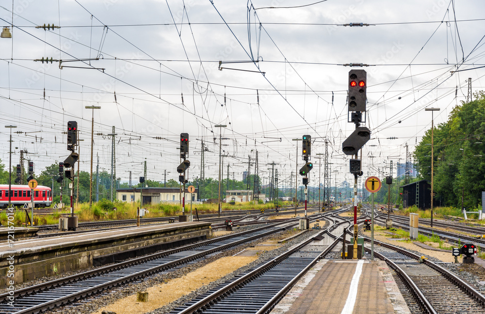 Augsburg railway station - Germany, Bavaria