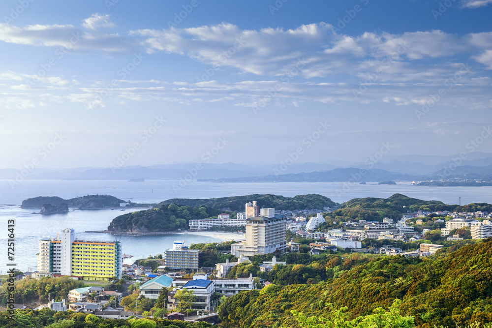 白滨，日本海滨天际线