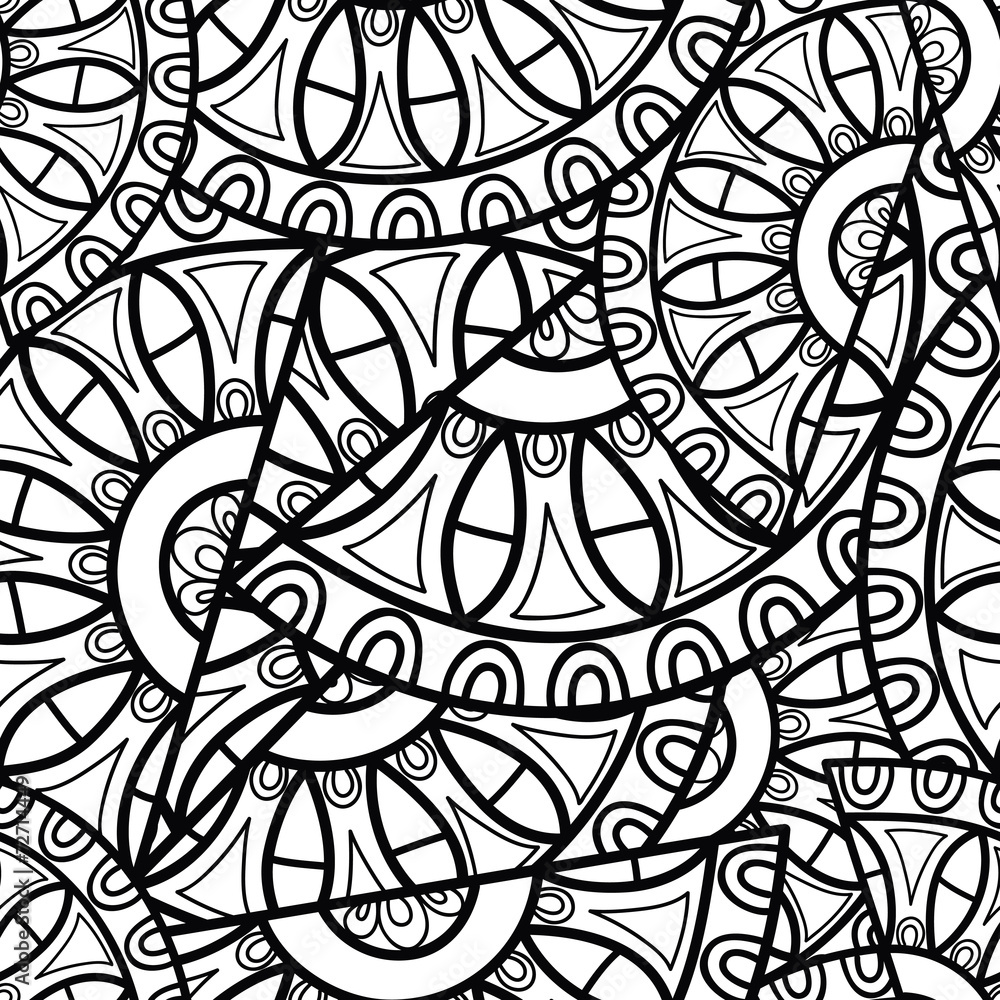 Ethnic seamless pattern