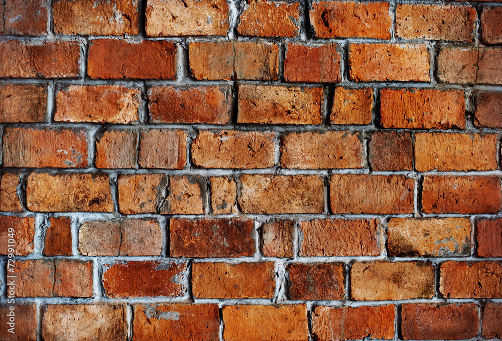 Classic Beautiful Textured Brick Wall