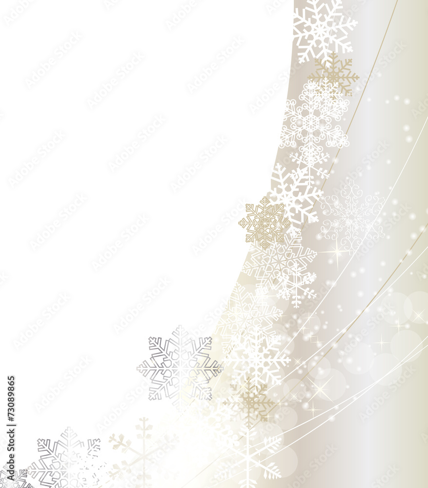 Abstract Beauty Christmas and New Year Background. Vector Illust