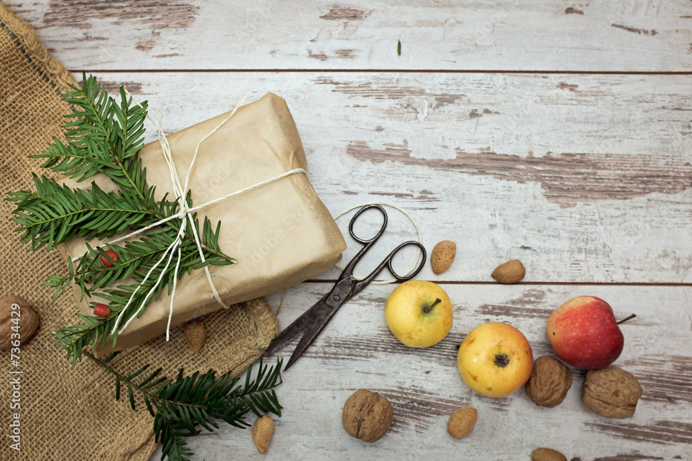 Geschenk, Weihnachten, Dekoration