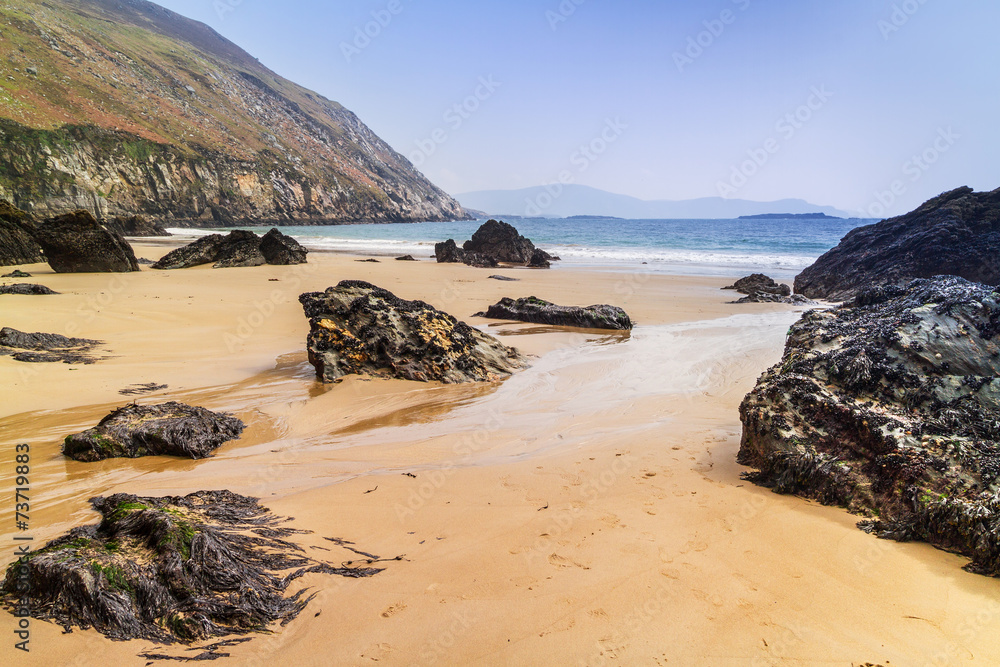 Keem Beach on Achill Island in Co. Mayo, Irleland