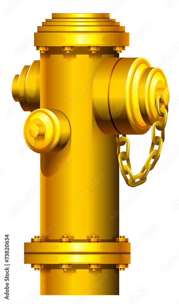 A fire hydrant