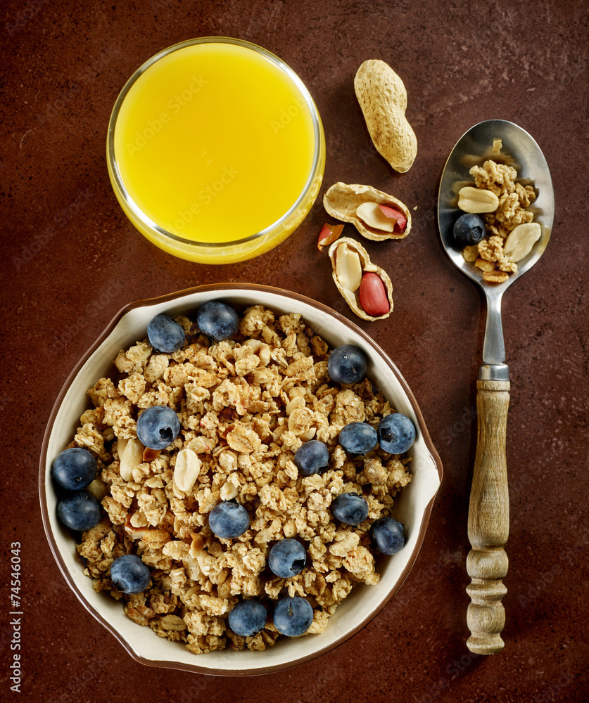 bowl of muesli