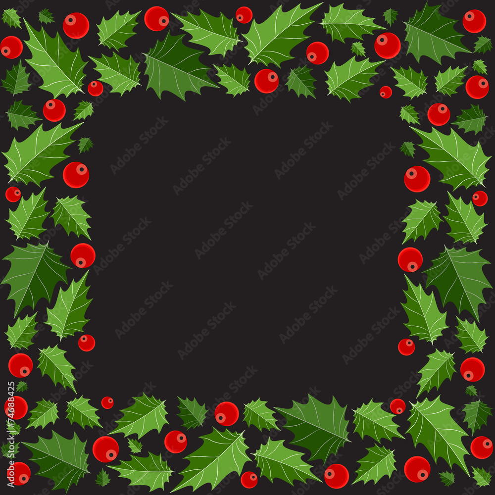 Abstract Beauty Christmas and New Year Background. Vector