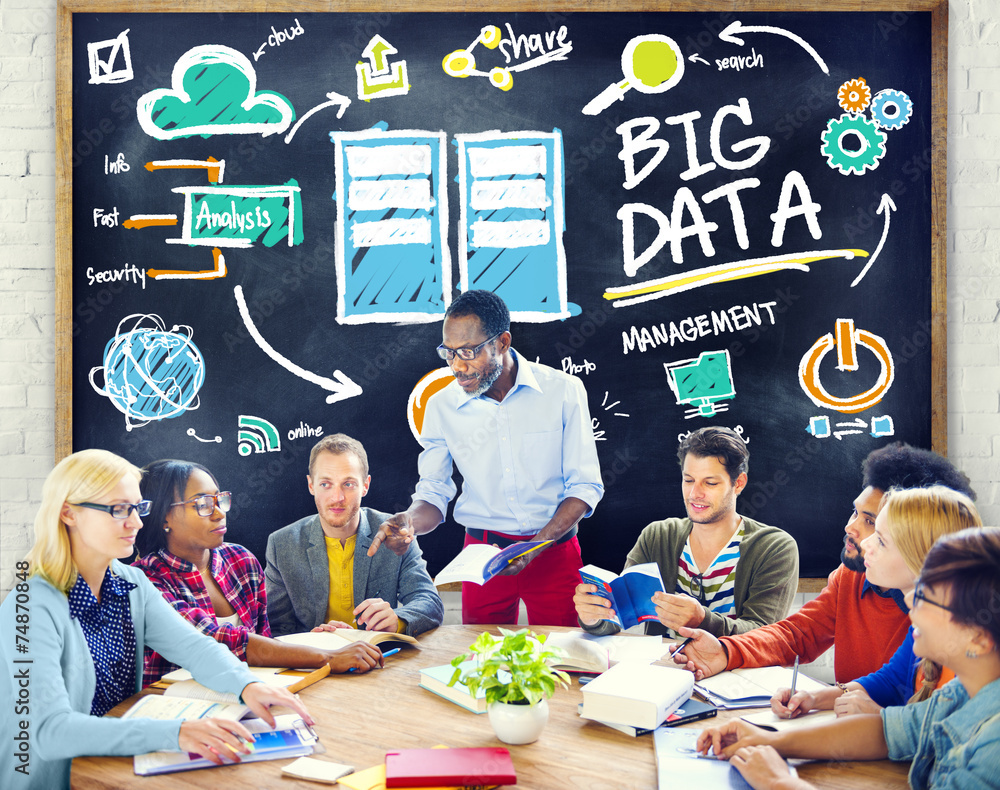 Diversity People Big Data Learning Information Studying Concept