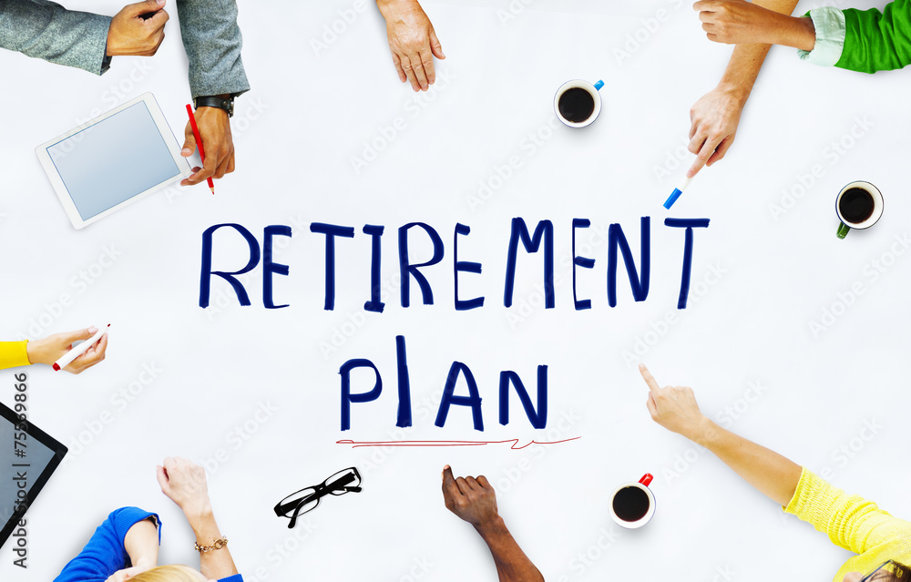 Ethnicity People Retirement Plan Brainstorming Concept