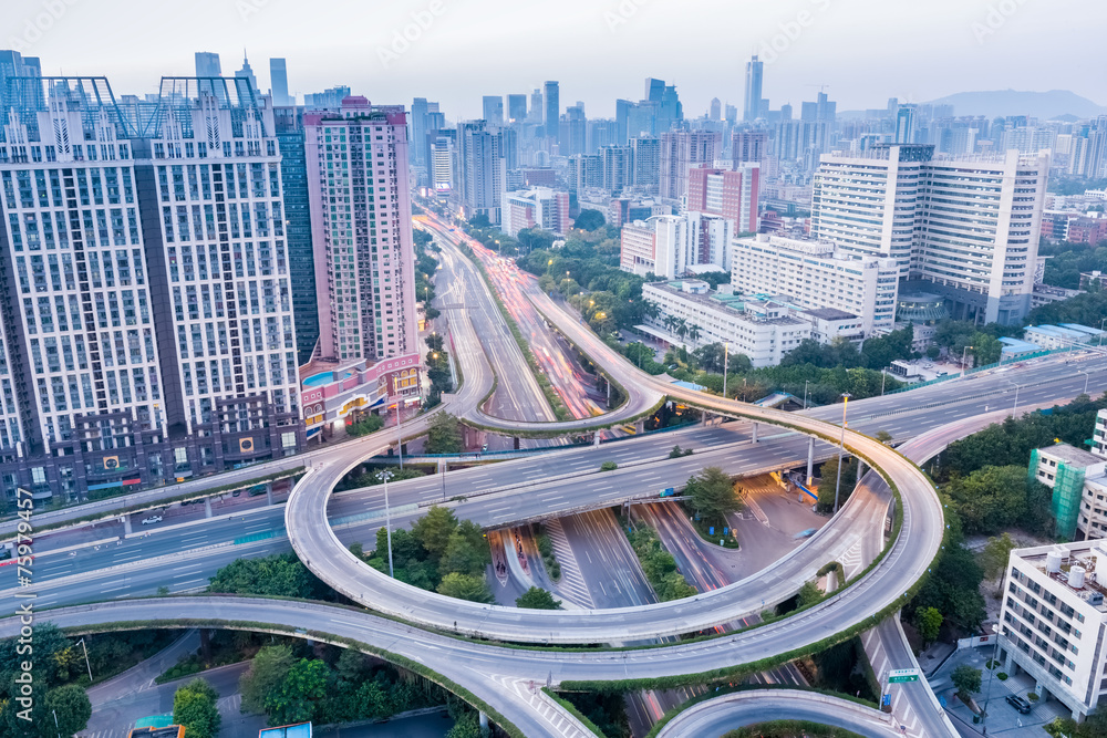 互通道路与现代城市