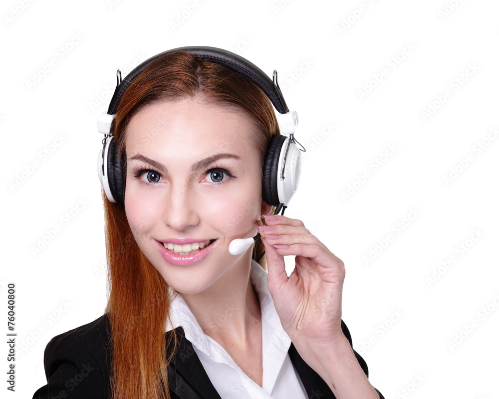 Business Woman customer service worker