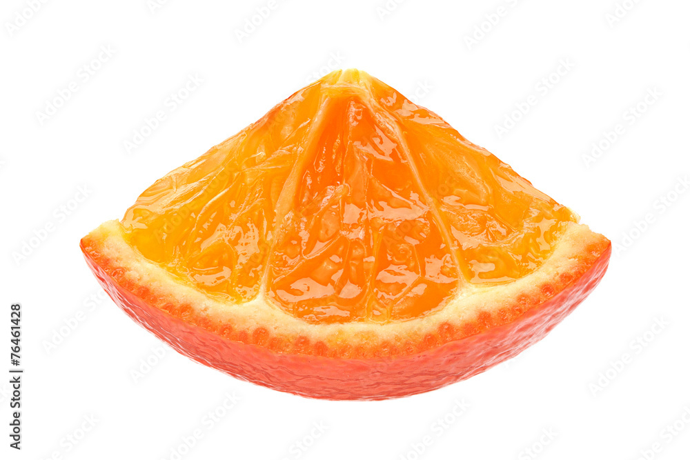 Tangerine citrus slice