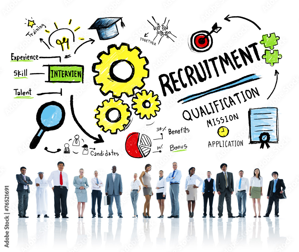 Diversity Business People Recruitment Profession Concept